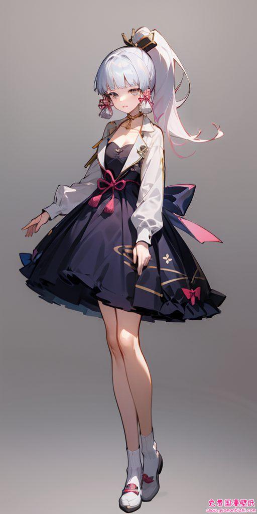 AI创造壁纸集：神里凌华的电脑壁纸4k超清，免费壁纸秀，安卓简洁壁纸精选