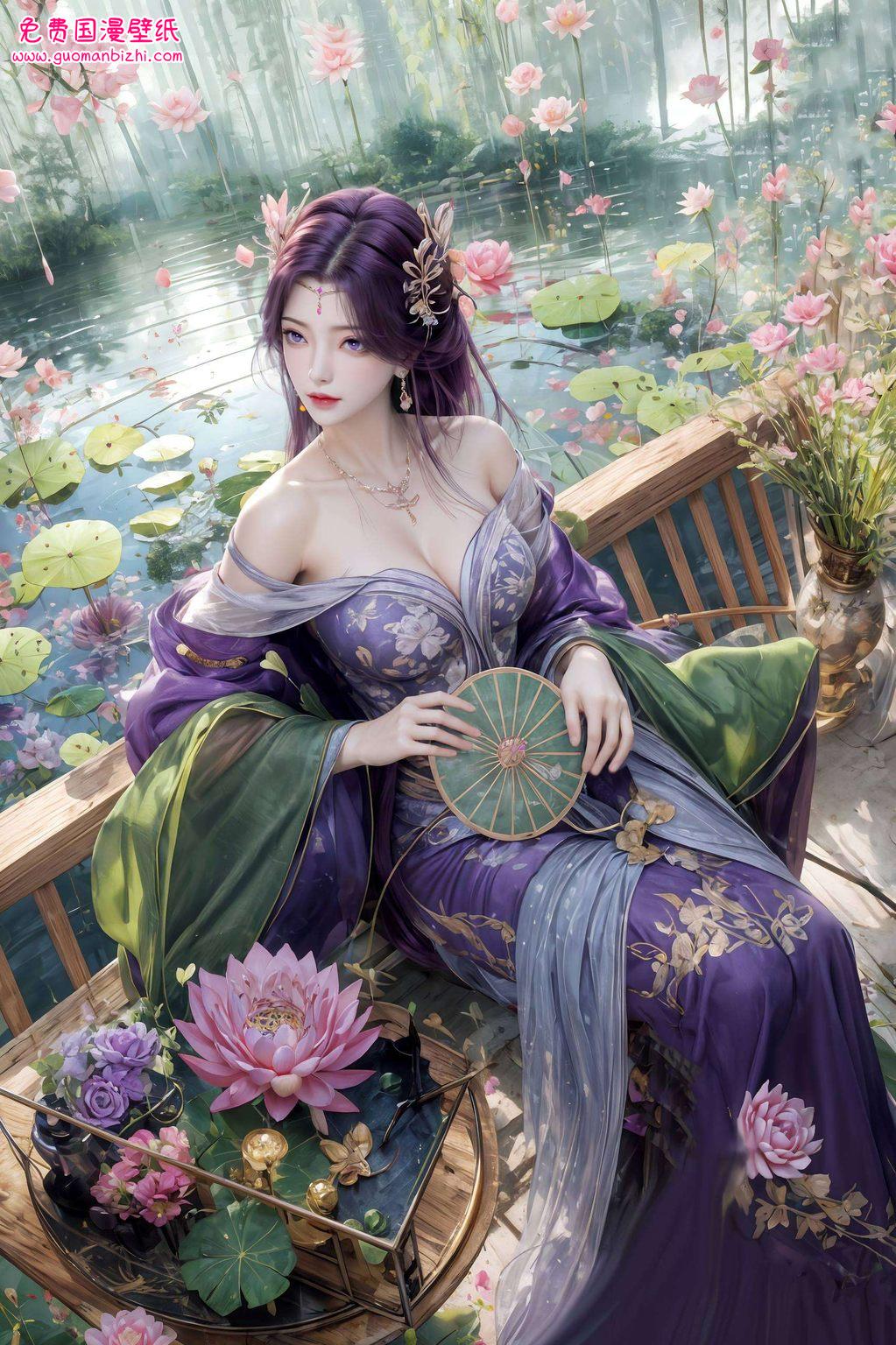 云曦横屏4k高清二次元壁纸，Win10古风漫画壁纸新建模精选