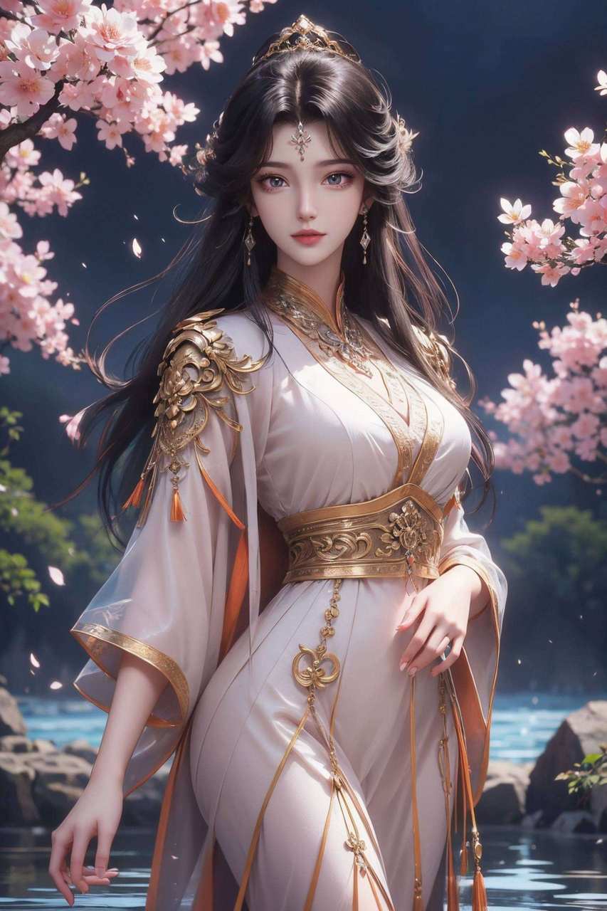 周紫虹仙逆高清壁纸：伤感护眼粉色win10壁纸