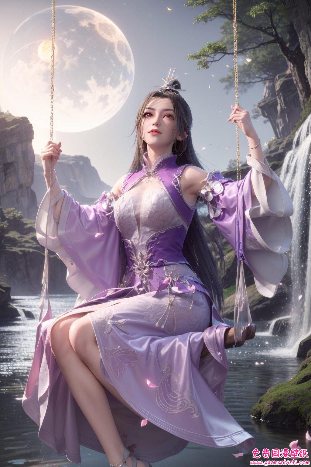 仙逆柳眉真人壁纸：AI动漫人物完美像素，Win10专属Ins风壁纸集