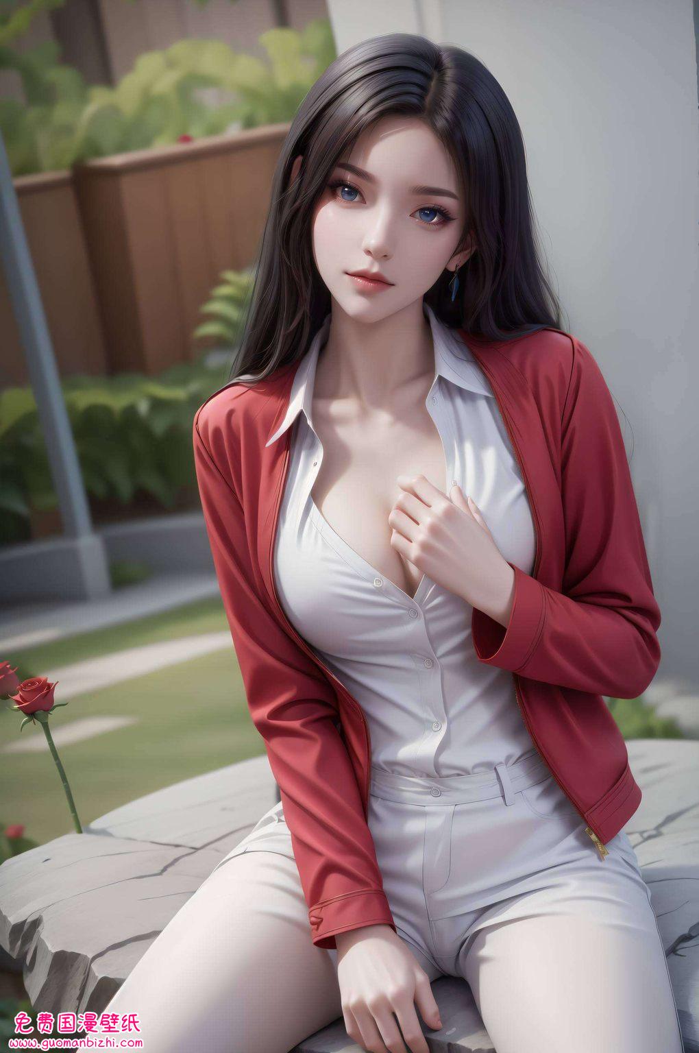 九幽雀之舞——AI图片模型，二次元壁纸，iPad简洁壁纸精选集