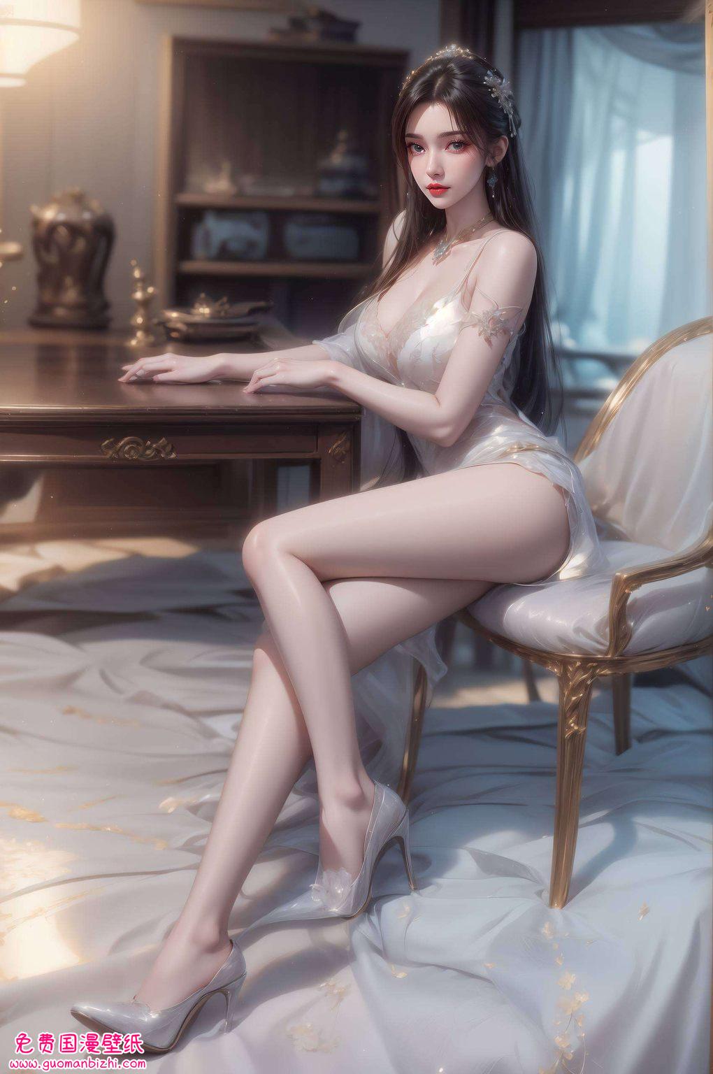 离人赋李慕婉：AI图例壁纸，免费分享唯美电脑与手机壁纸集