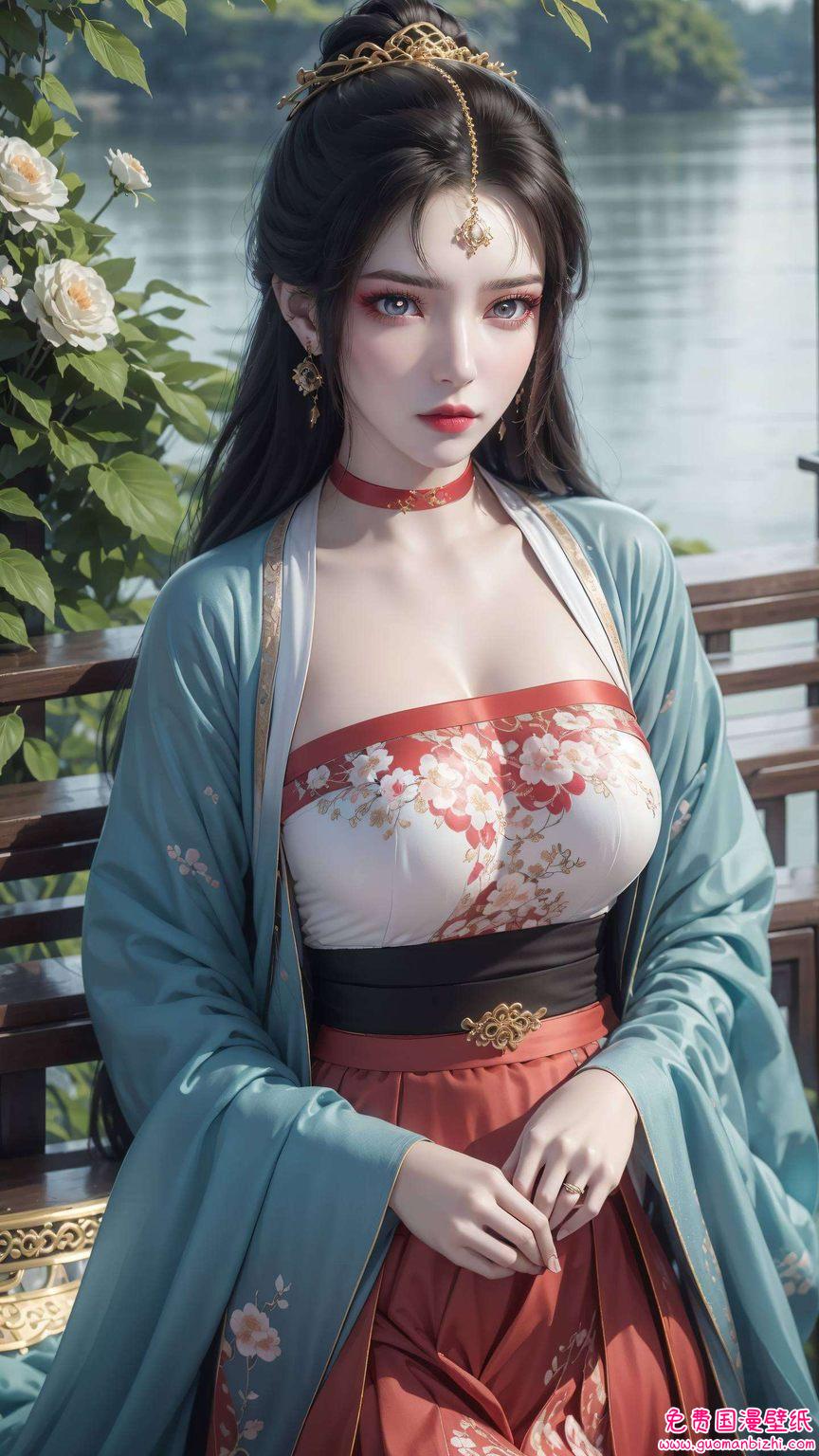 AI绘画壁纸集：精细角色描绘，仙逆墨云4K手机墙纸下载指南