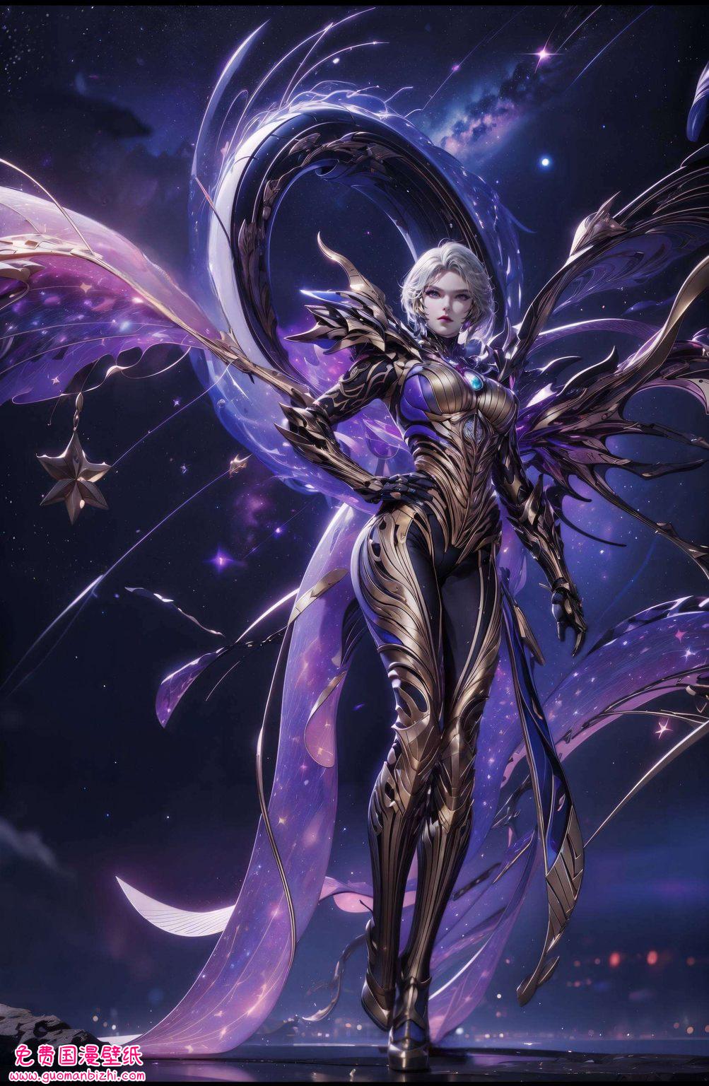 AI图片参考：吞噬星空九皇女最美护眼壁纸，PC桌面图片精选集