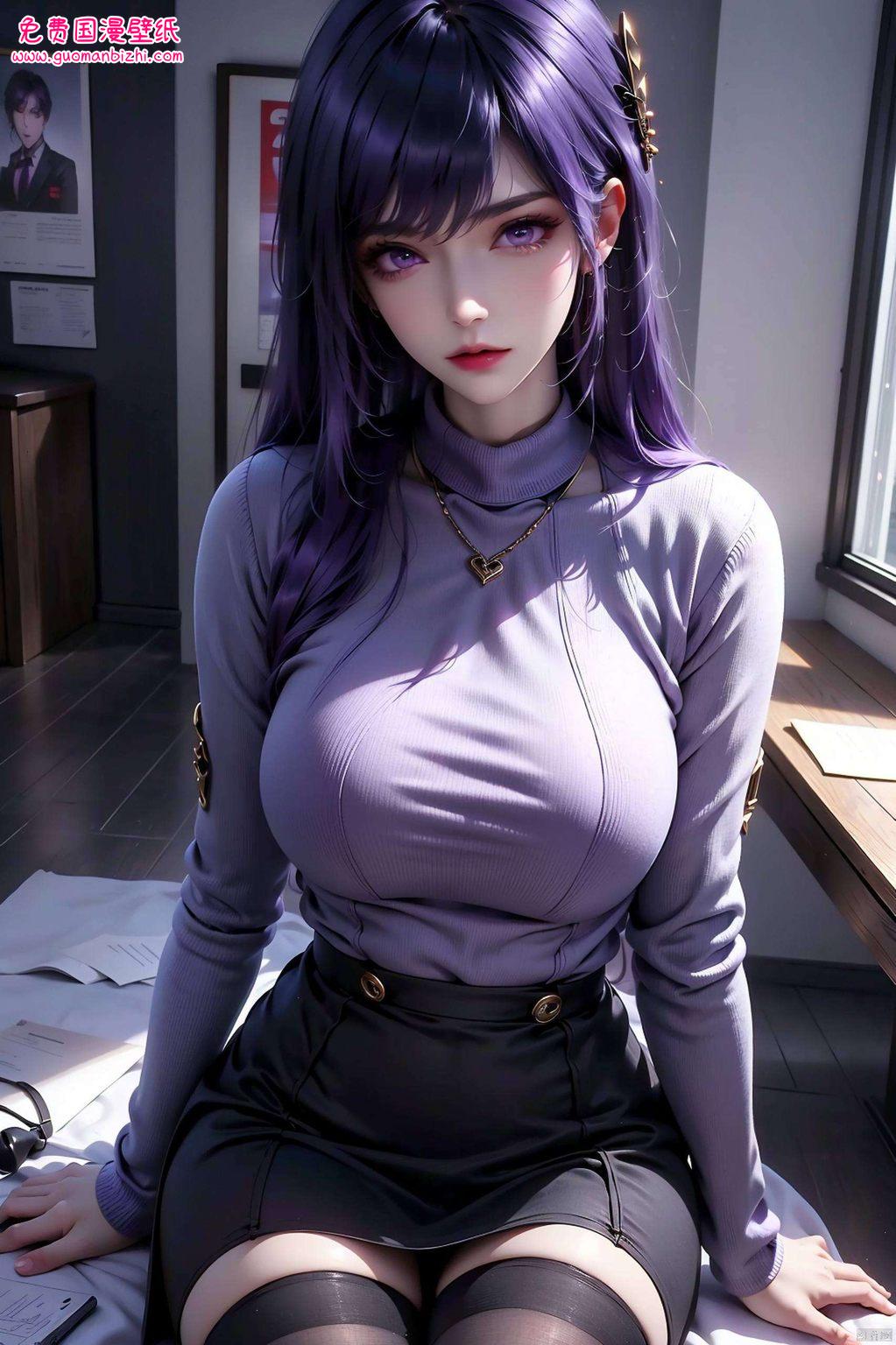 养眼壁纸集：圣采儿二次元壁纸，高清PC桌面主题精选