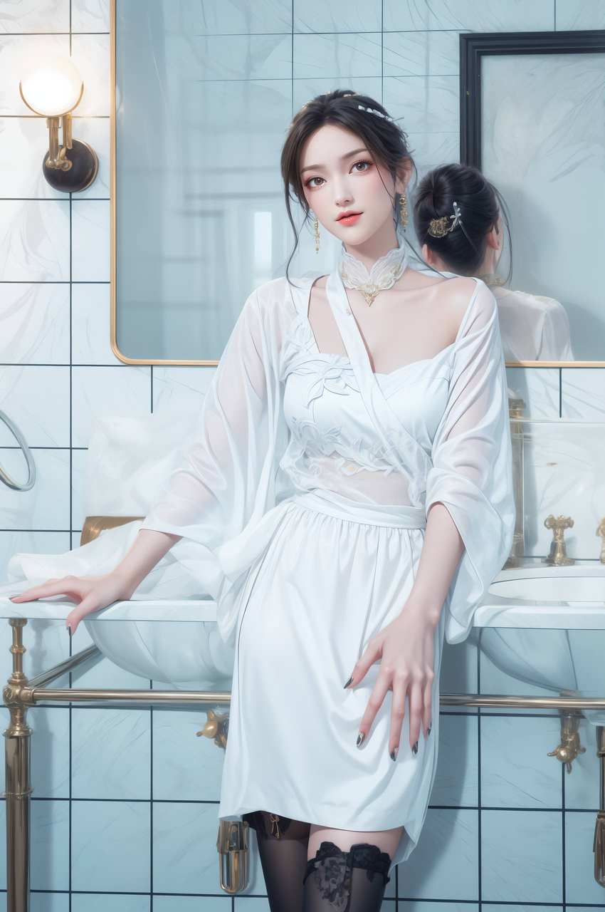 国漫ai壁纸:金瓶儿4K超清电脑桌面壁纸