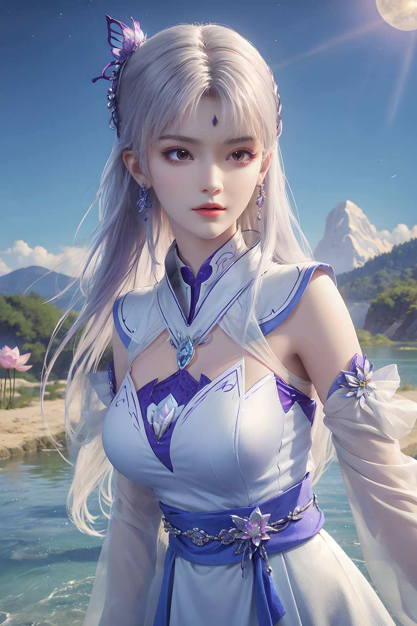 ai高清壁纸:小医仙ai发色素材分享