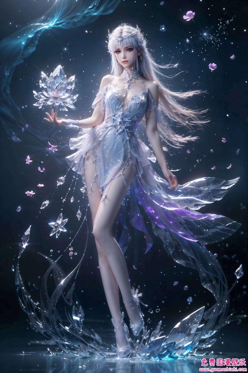 圣采儿AI参考壁纸：免费高清合集，苹果背景图片精选