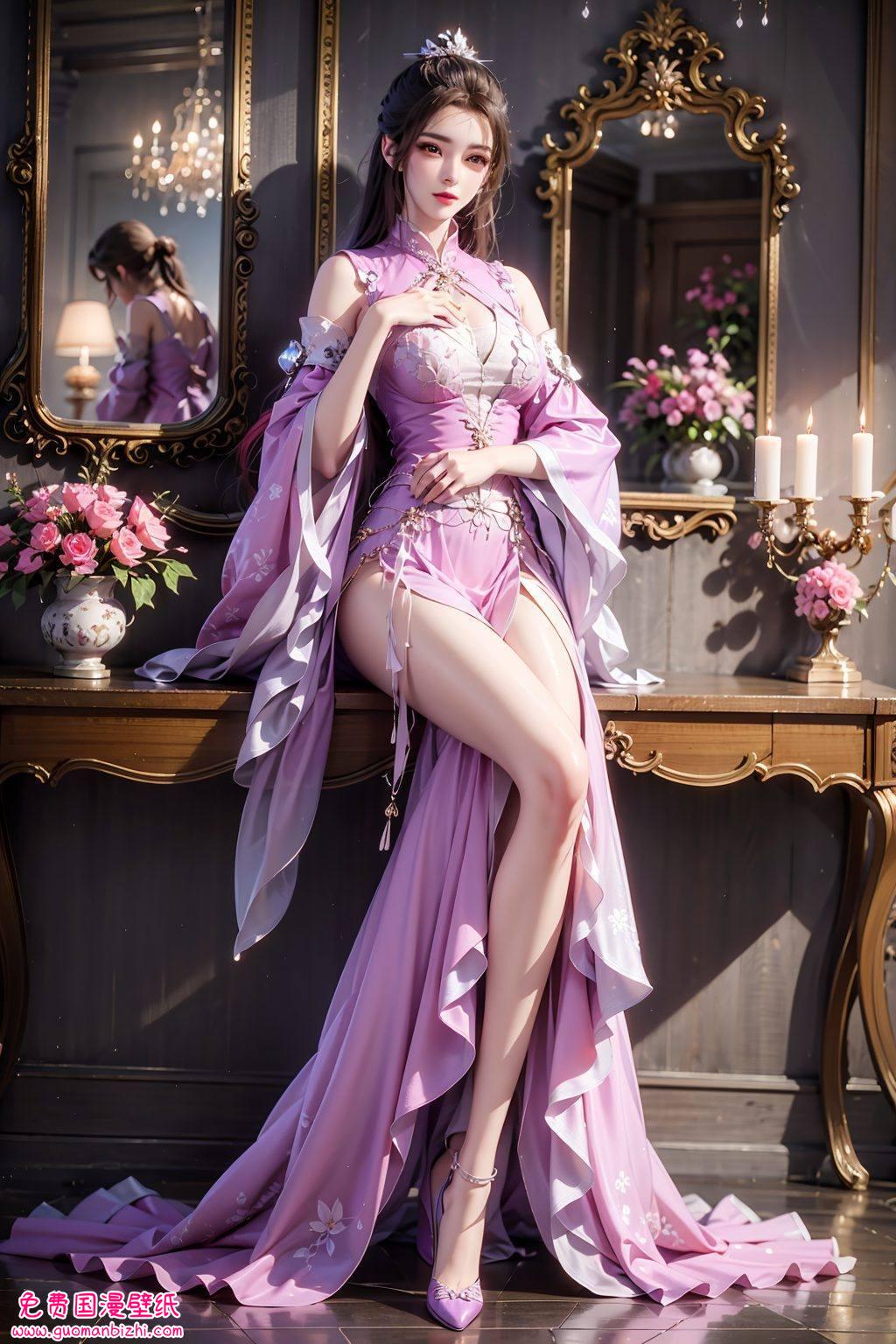 壁纸护眼秀：仙逆柳眉全图壁纸，免费PC宽屏壁纸集