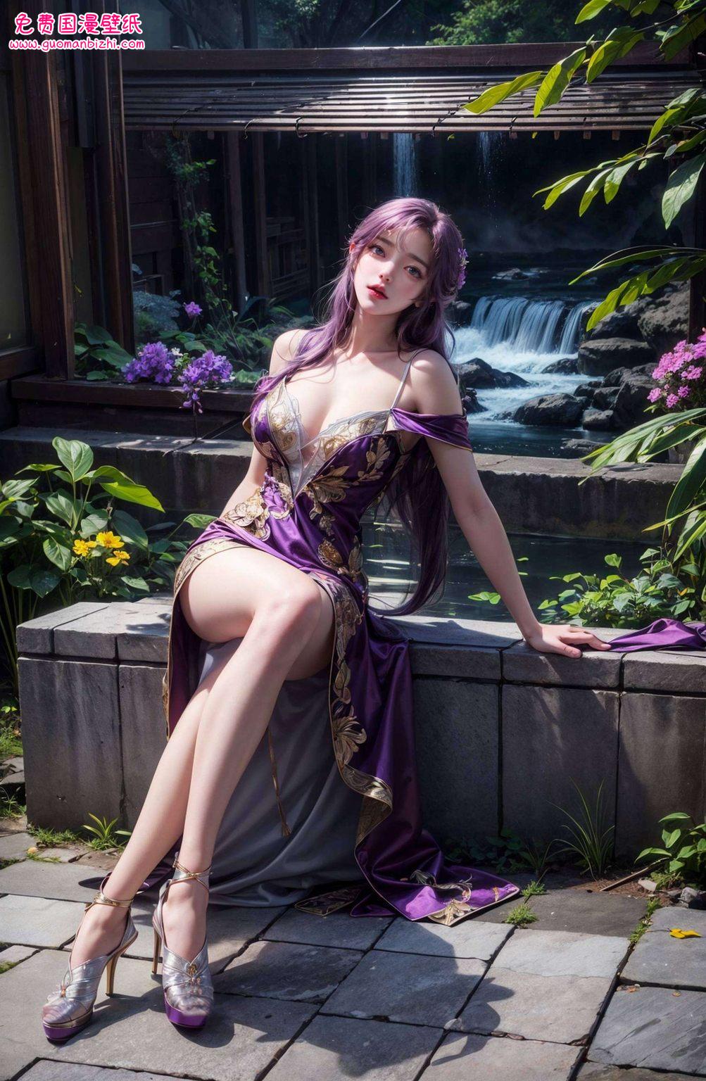 AI创作壁纸集：手机动态云曦，完美像素呈现，电脑上最美壁纸盛宴