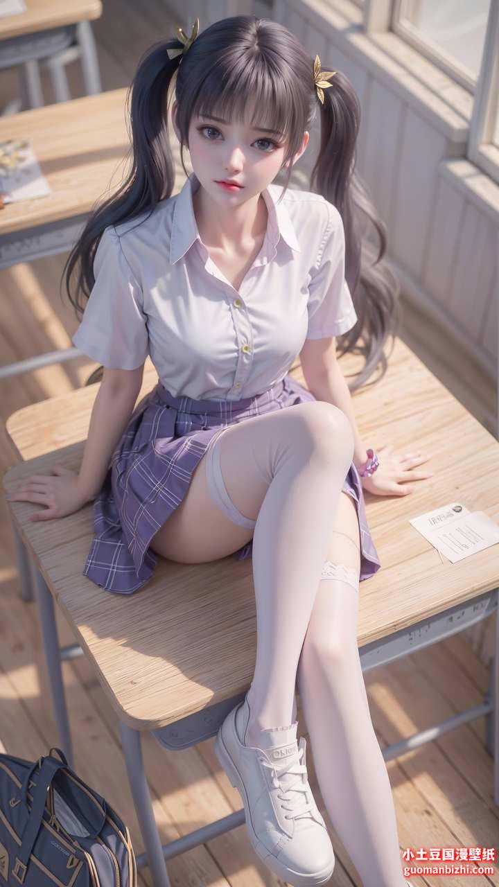 ai国漫壁纸:国漫女神之紫妍(4K超高清 颜值欣赏)