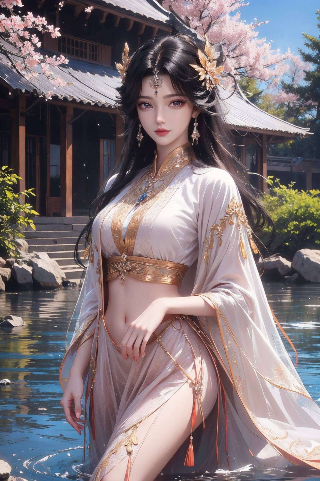 仙逆周紫虹朋友圈AI动漫人物壁纸，游戏风PC炫彩壁纸集锦