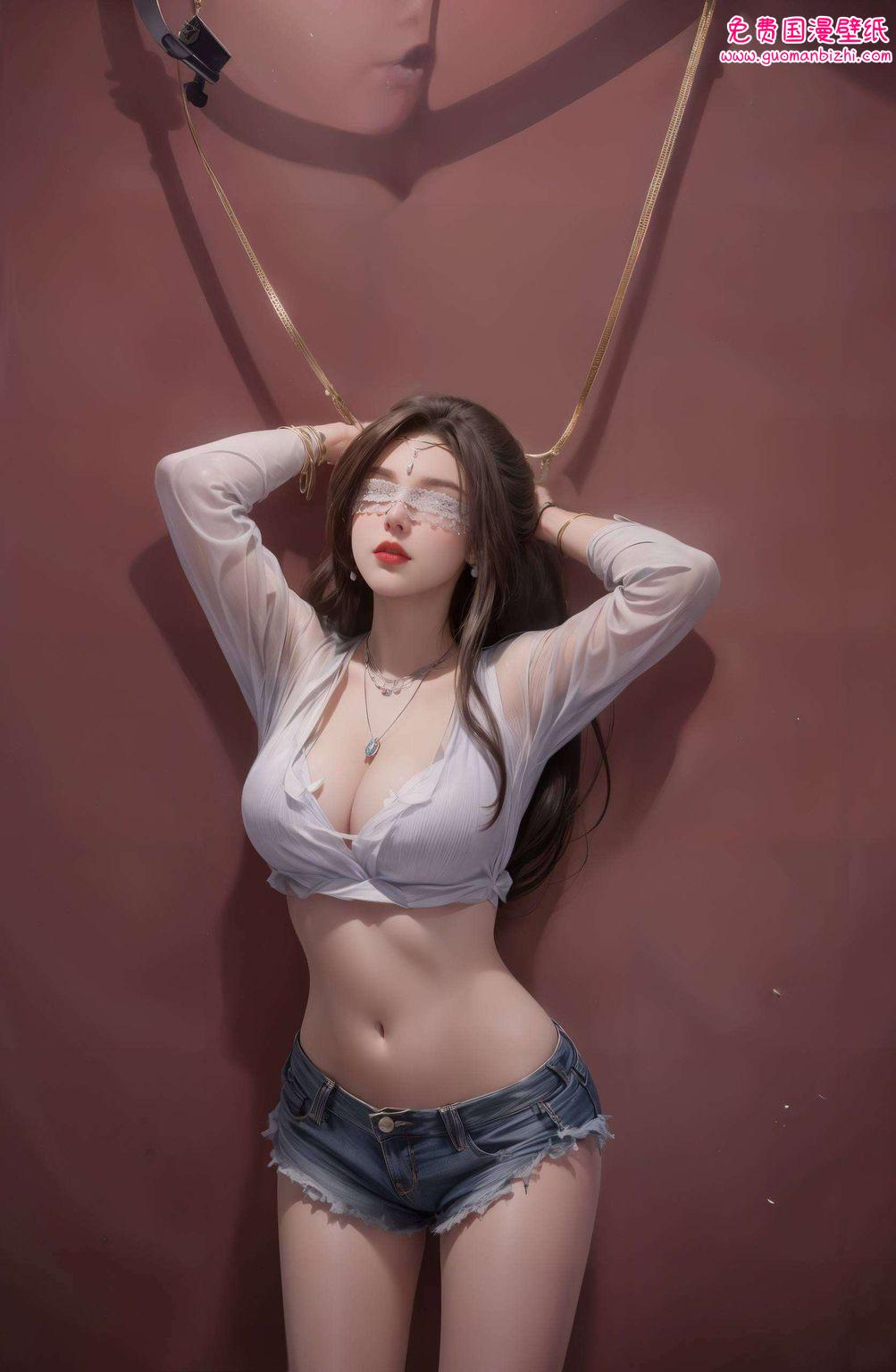 长大后仙逆兰若：AI动漫人物极简壁纸，IPad桌面图片高清集