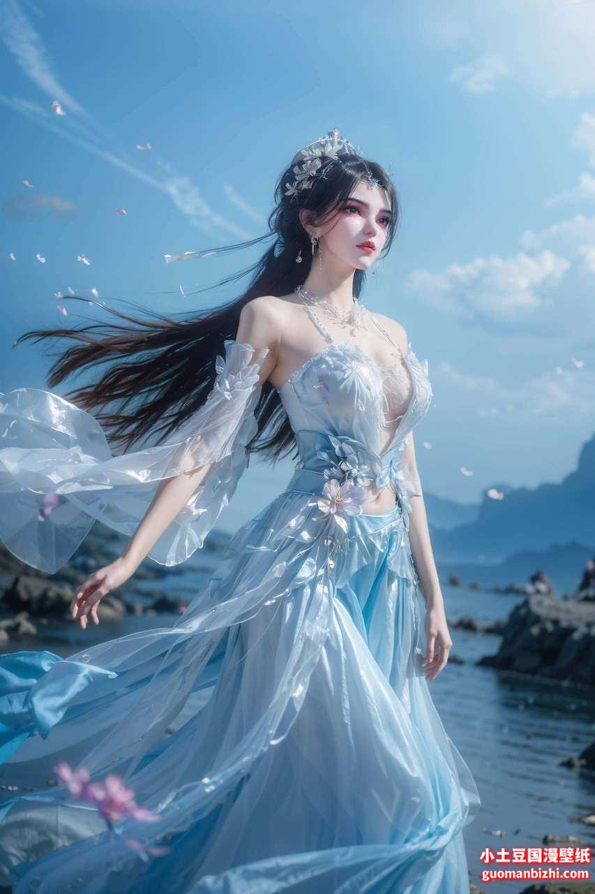 李慕婉趴着超高清动漫壁纸安卓锁屏