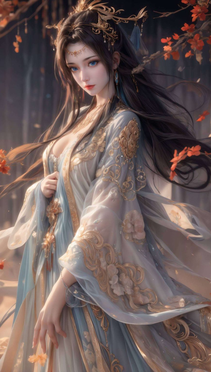 古风壁纸集：唯美精细角色云韵，现代高清PC呈现