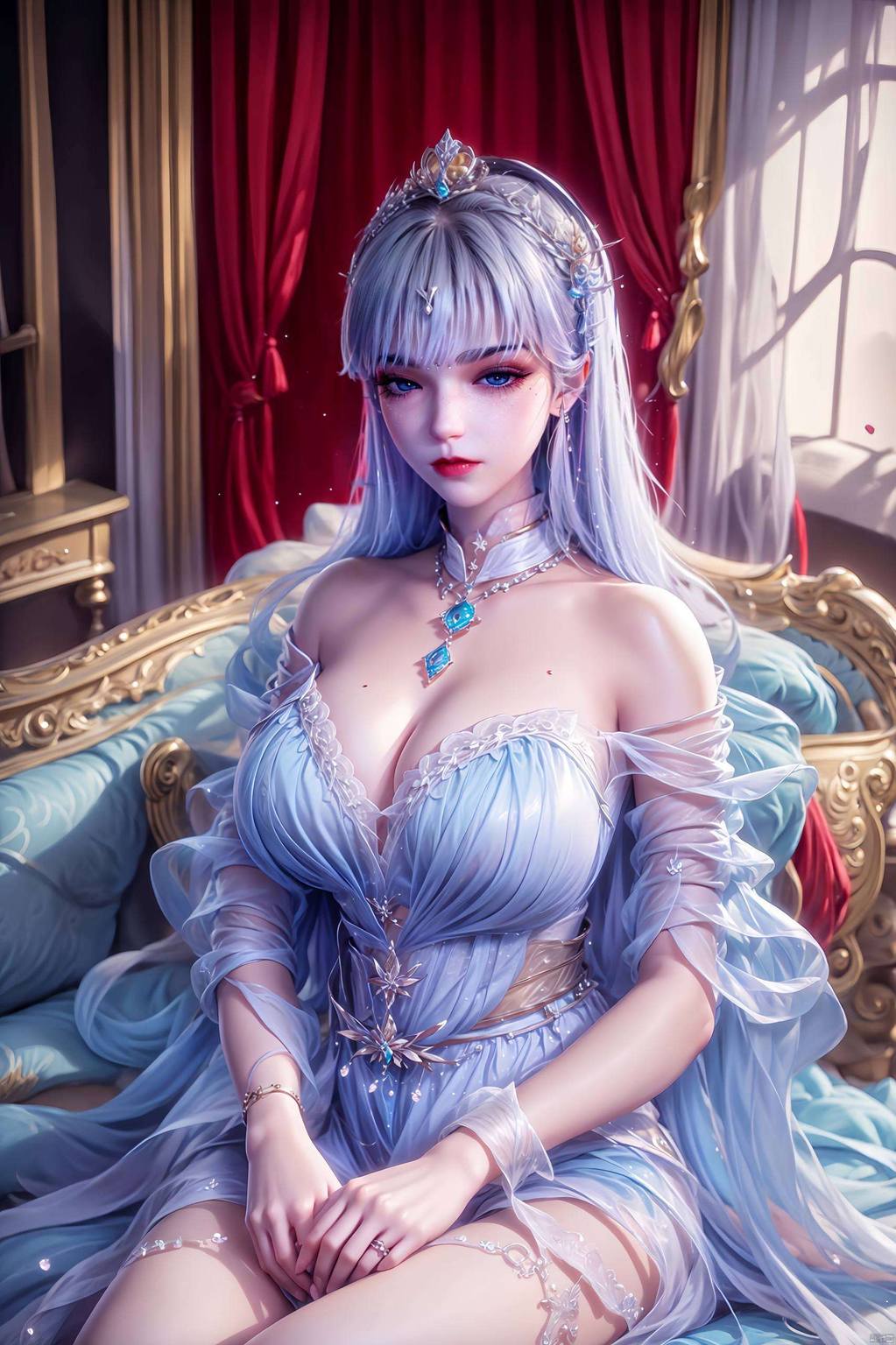 圣采儿高清壁纸集：AI创作AIGC免费壁纸秀，平板1920×1080精选展示