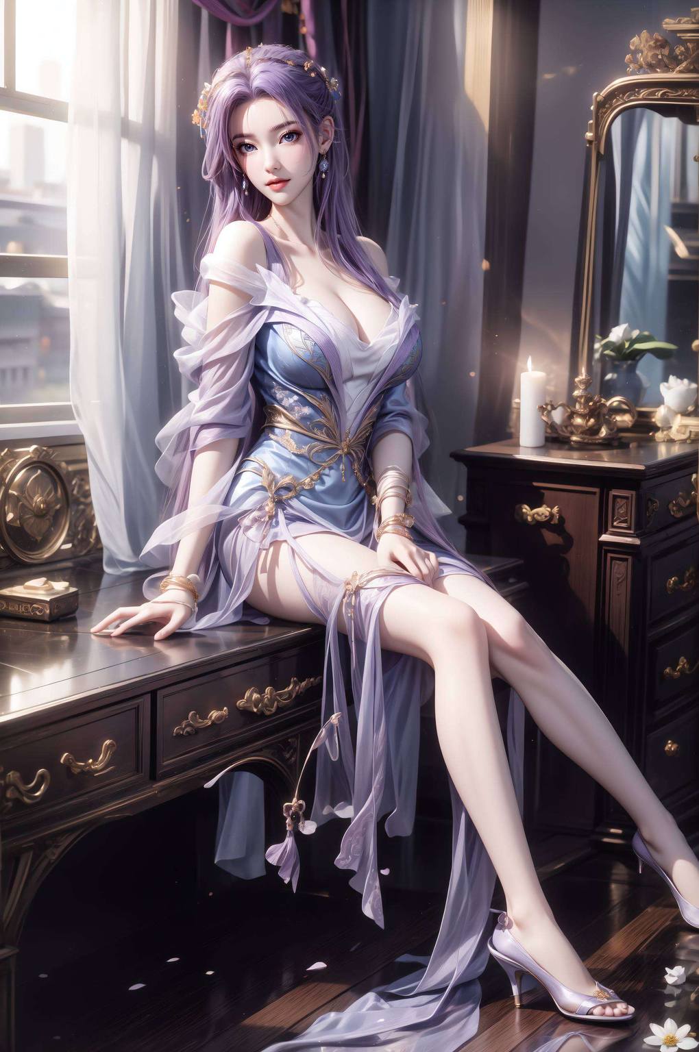 静态免费壁纸合集：师兄啊师兄云霄cos，安卓艺术壁纸精选