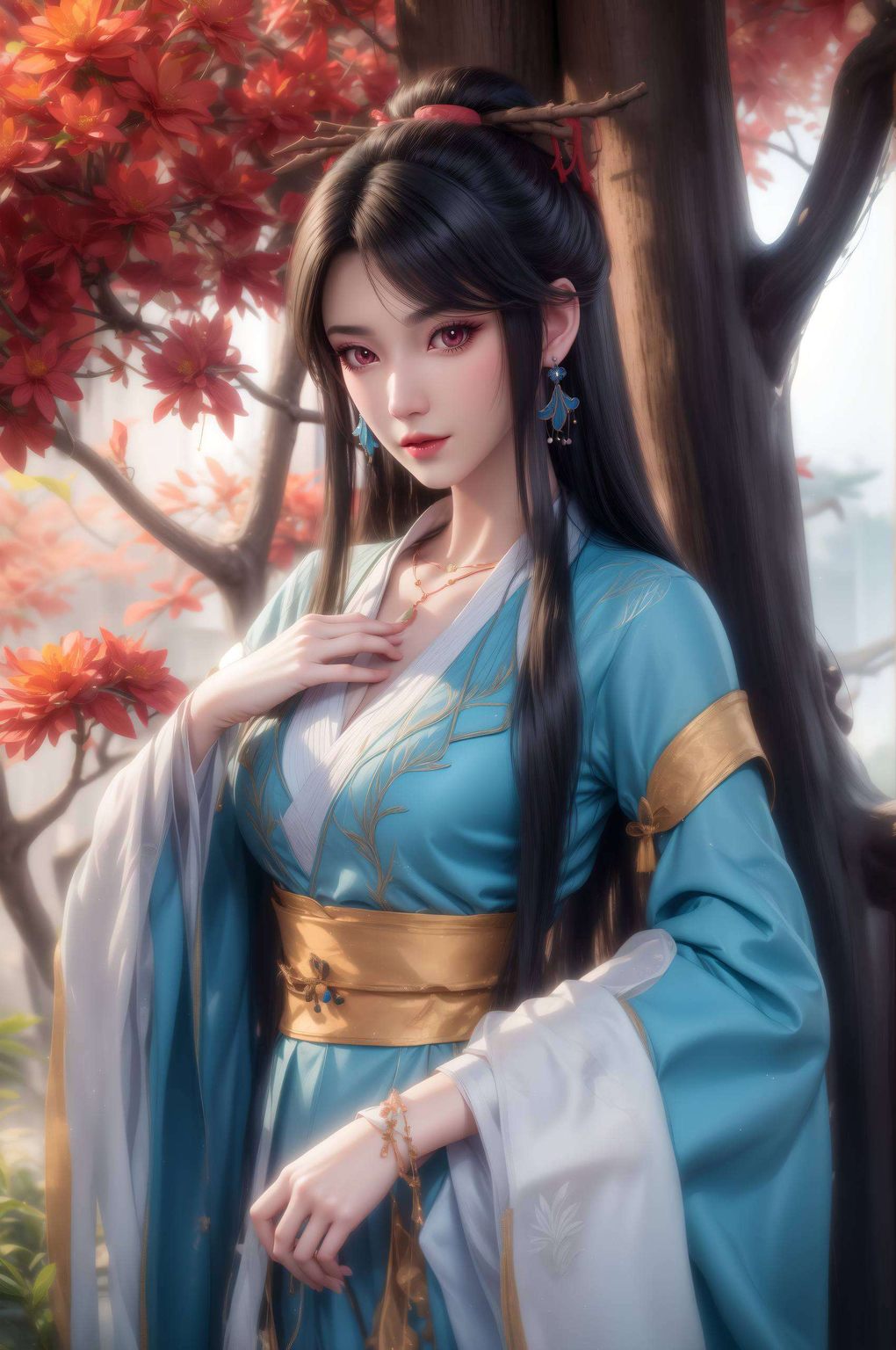 元尊夭夭：AI壁纸小说，图片模型护眼，苹果Ins风精选