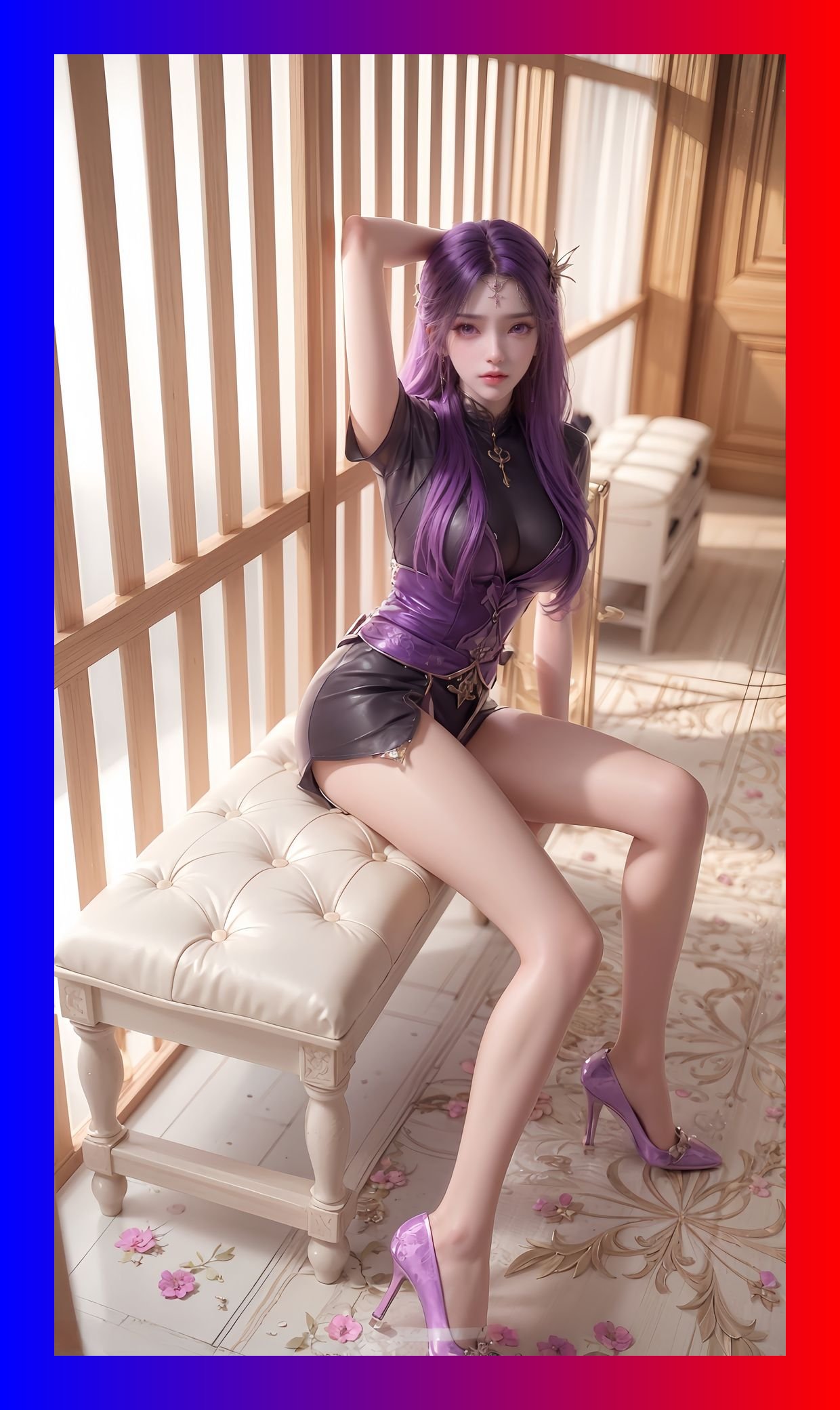 国潮ai作品完美世界云曦高分辨率4k壁纸打包