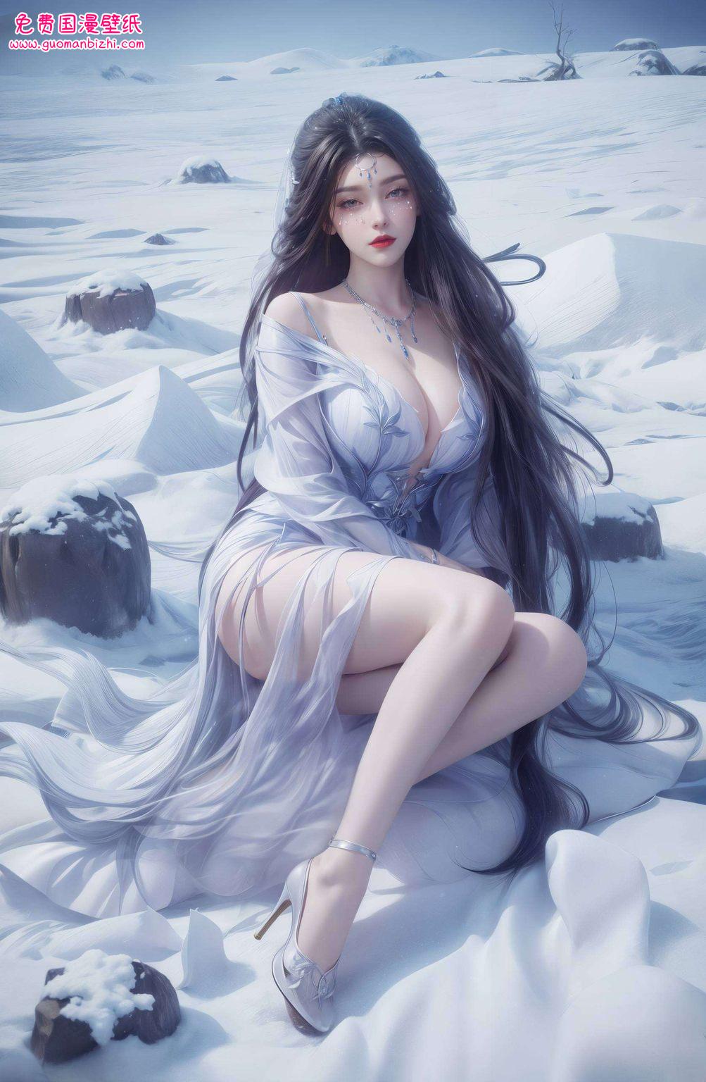 仙逆兰若全图壁纸集，AI创造动漫风电脑桌面背景盛宴