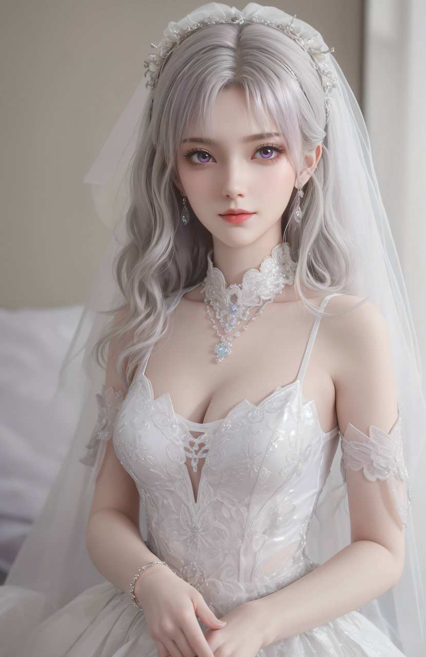 ai电脑壁纸:小医仙-柔美动人