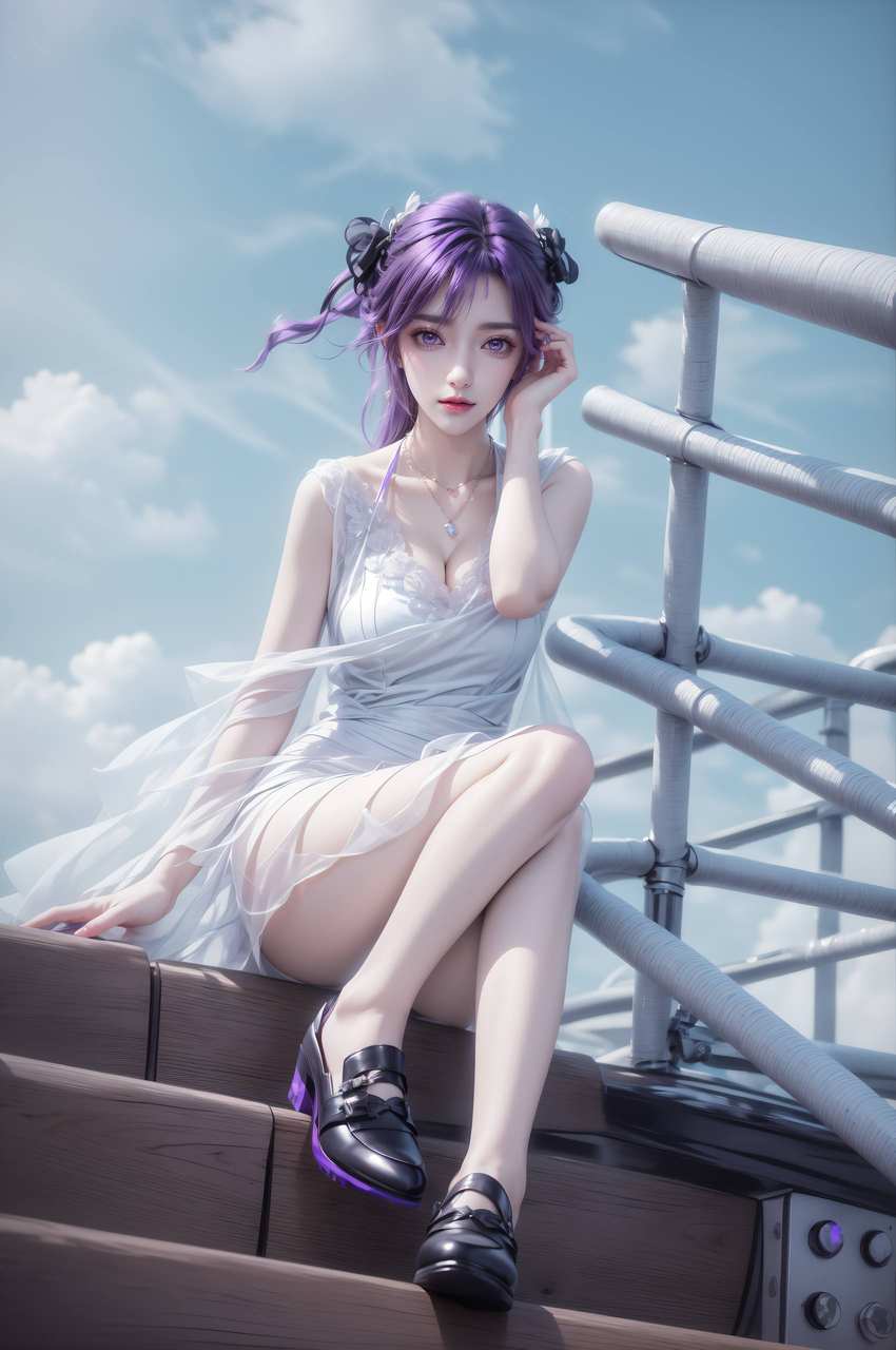 4k高清ai壁纸:完美世界云曦，高清壁纸下载：云曦