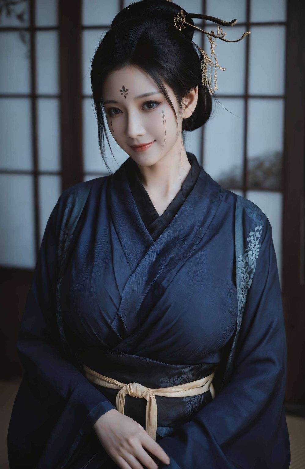 黑神话悟空四妹：AIGC壁纸，护眼Win10动画壁纸，高清呈现