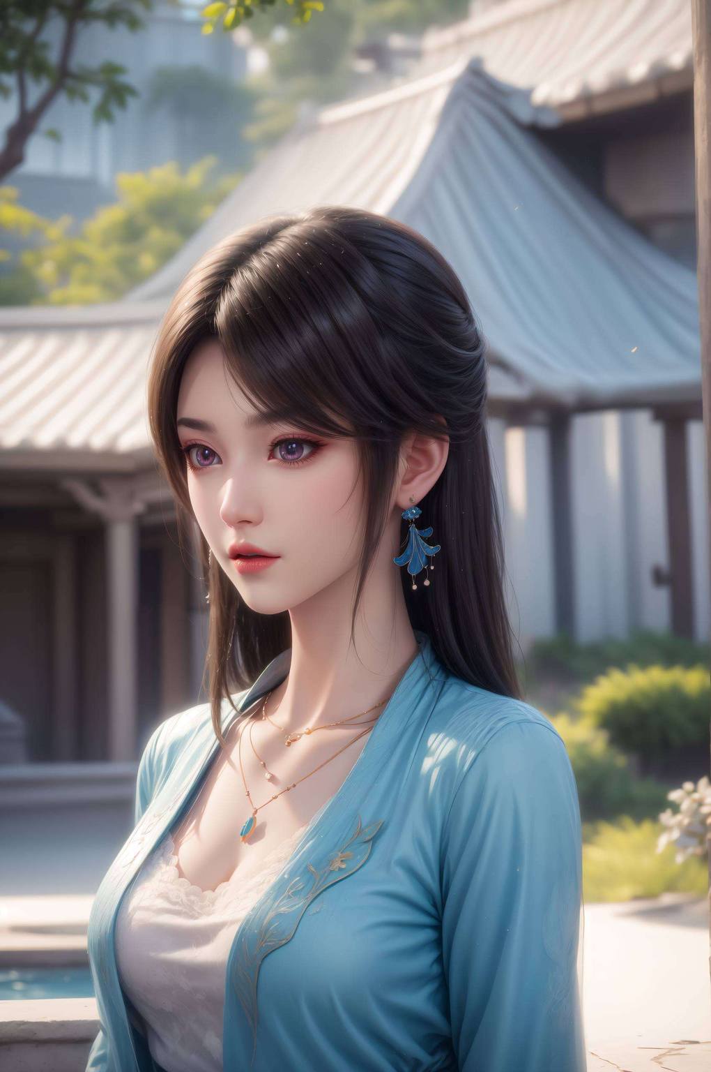 元尊周元夭夭壁纸集：AICG精细角色安卓背景图片精选