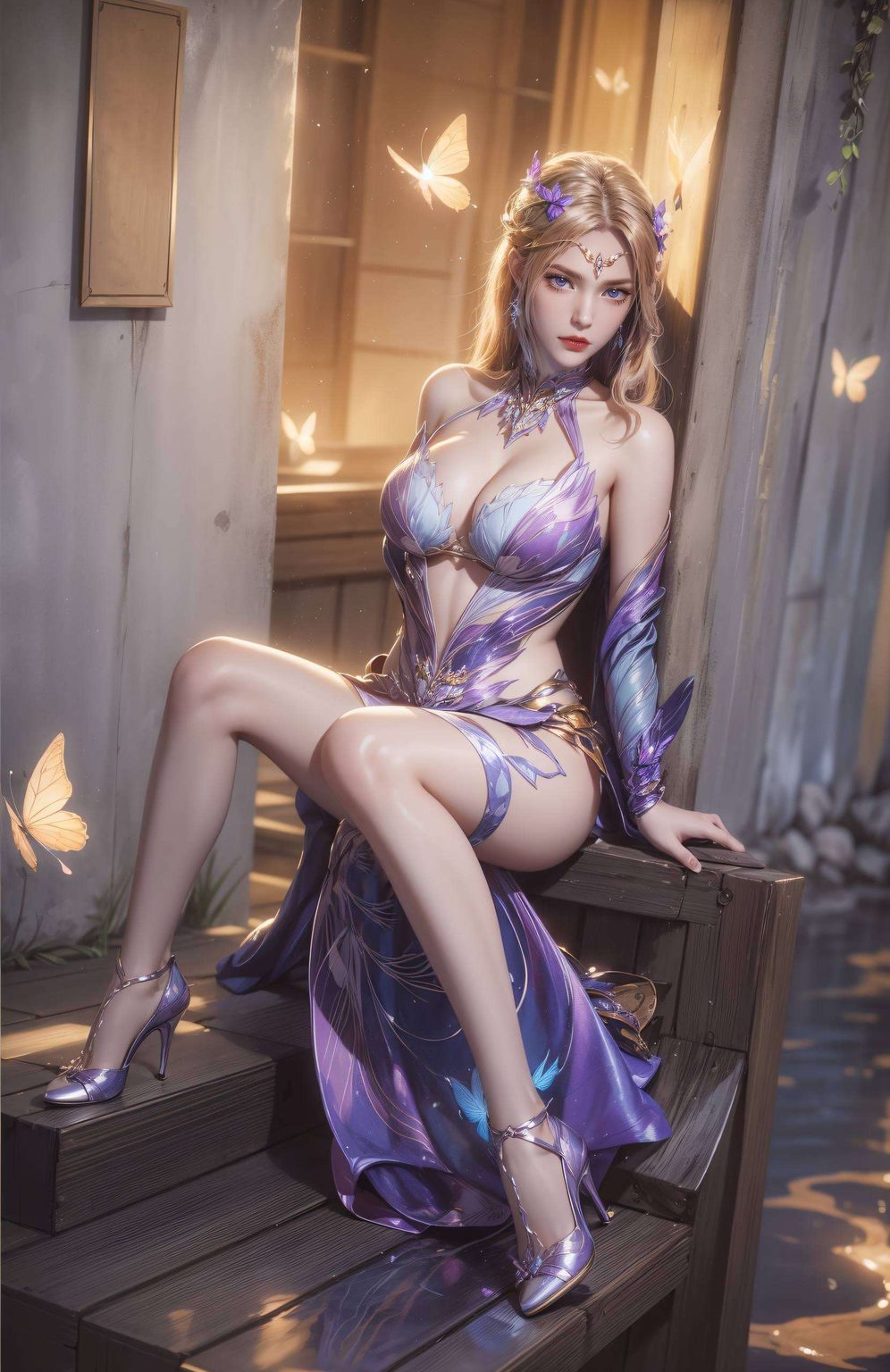 AI壁纸·极简壁纸集——千仞雪惊艳出场动态电脑壁纸