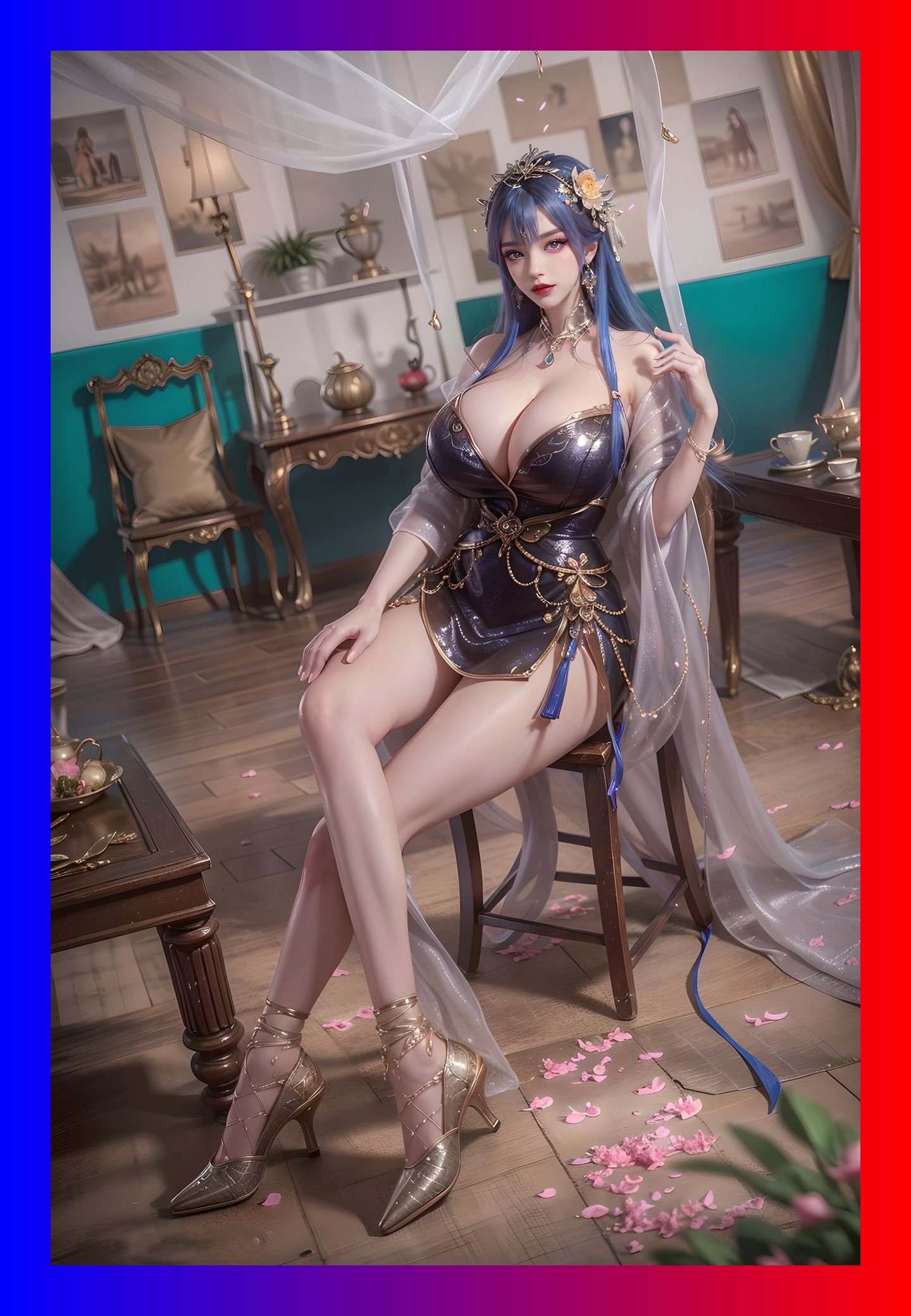 精美的ai桌布百炼成神天穹高清6k下载打包