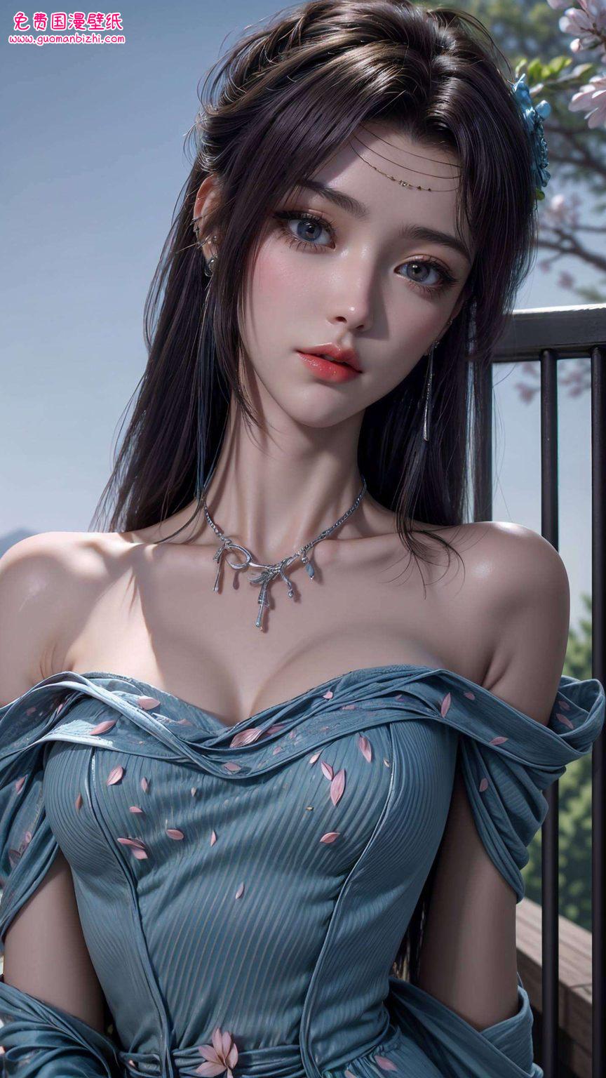 肖炎云韵风采：AI生成二次元素材，手机艺术壁纸的完美呈现