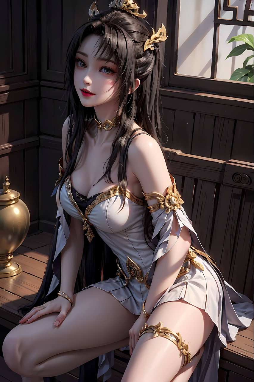 ai壁纸:天狐仙子美图大合集，完美世界超级女神，yyds