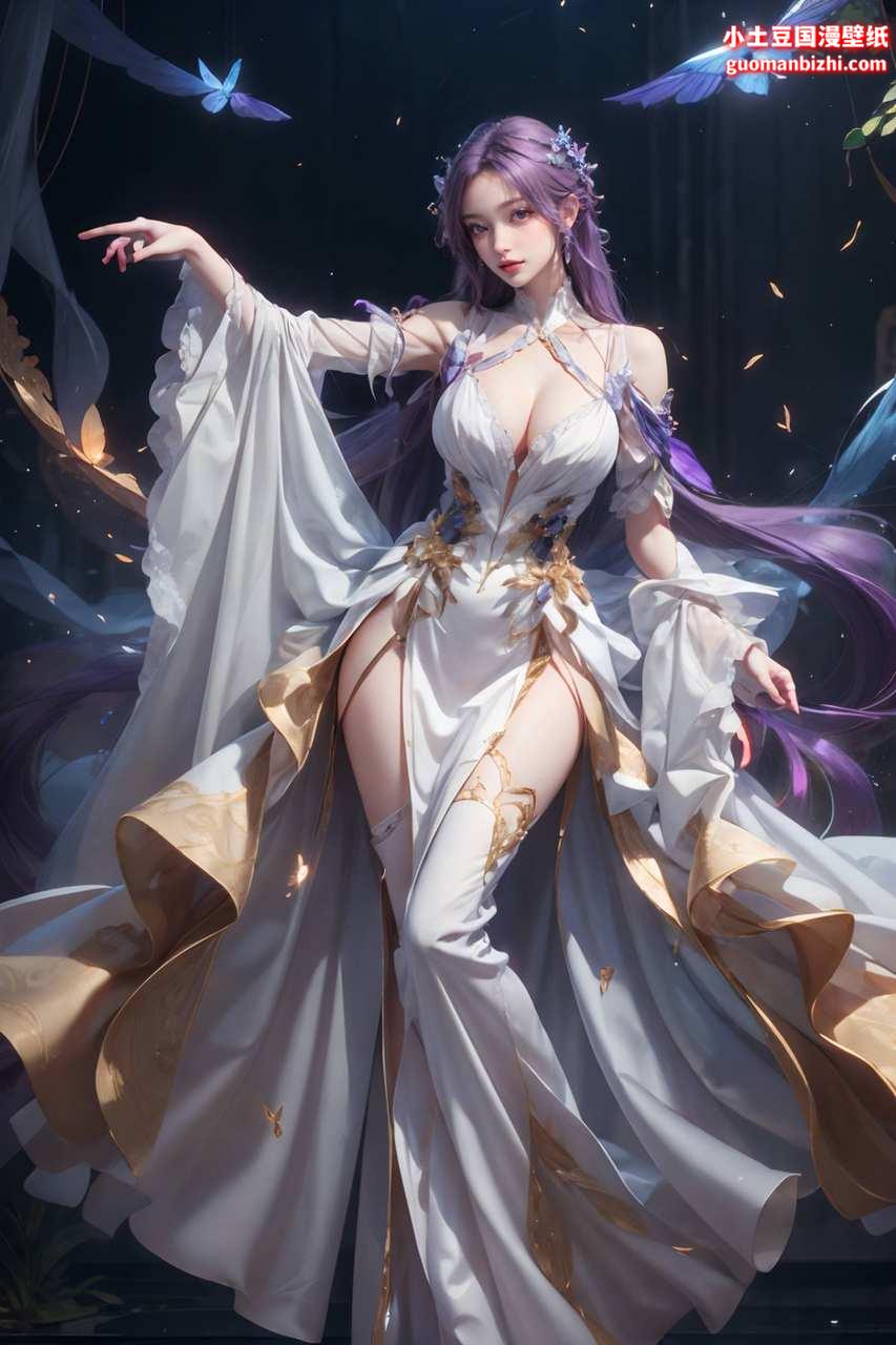 ai国漫壁纸:完美世界云曦，壁纸灵感：云曦