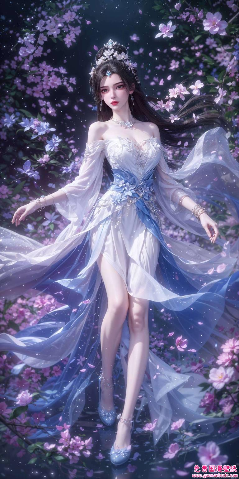 仙逆王林李慕婉手机壁纸：AI创作精细角色电脑桌面风采