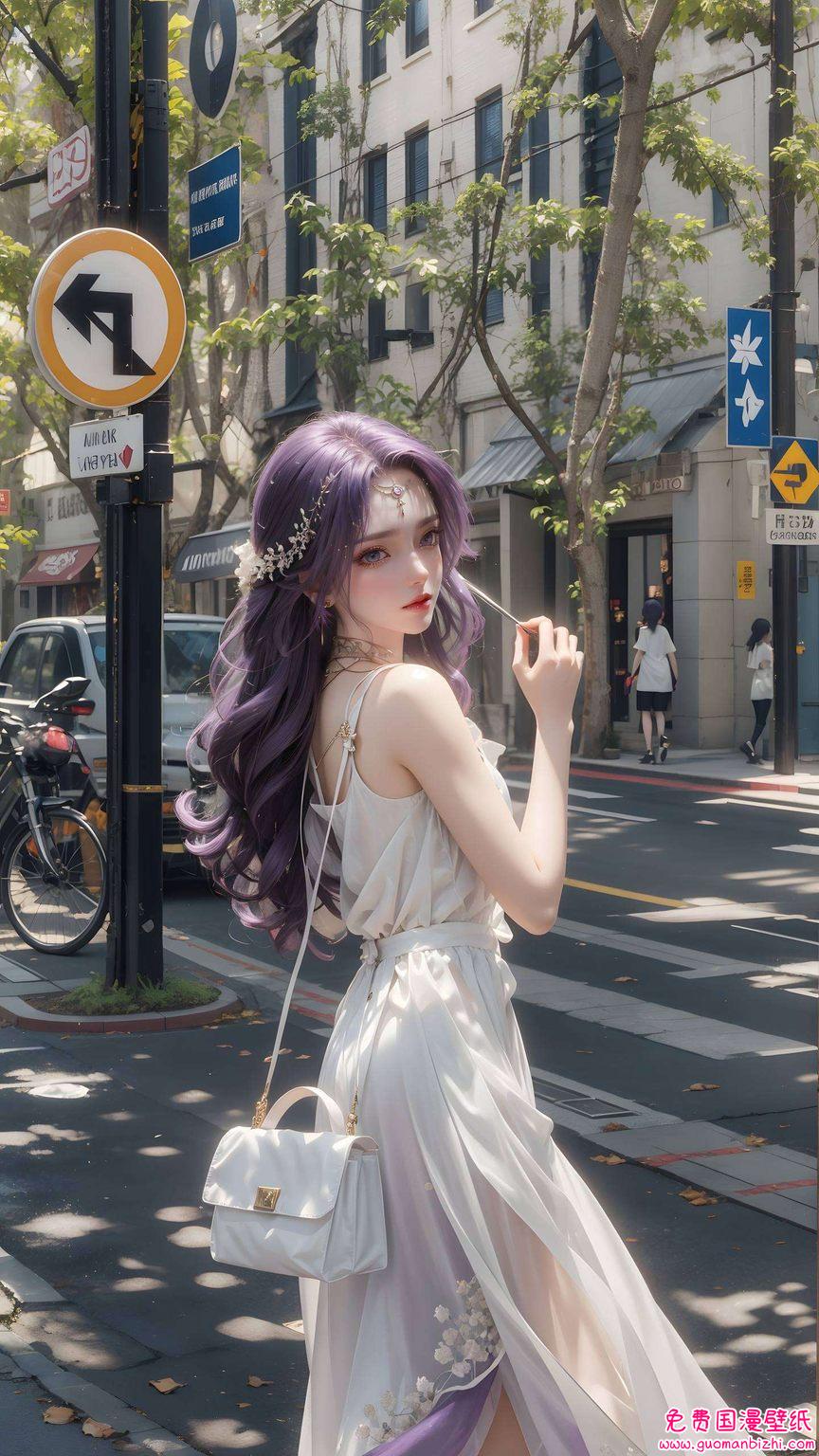 云曦荒境：AI创造二次元壁纸，iPad桌面图片壁纸集