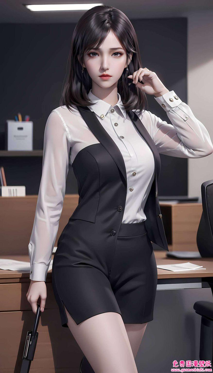 徐欣女生高清竖屏壁纸集：AI素材游戏风，iPhone桌面背景精选