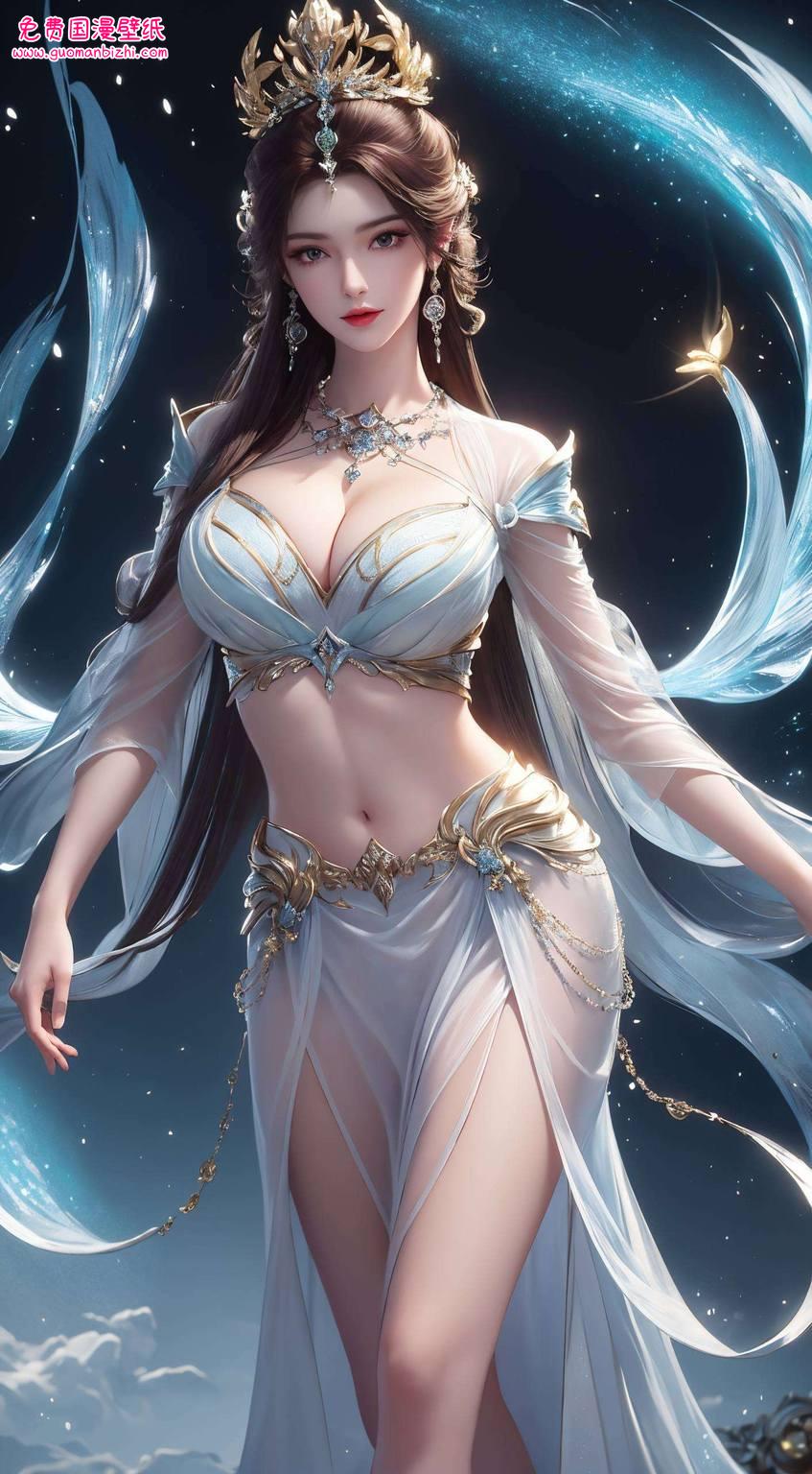 叶倾仙壁纸身材——AI动漫人物免费壁纸，手机古风精选分享