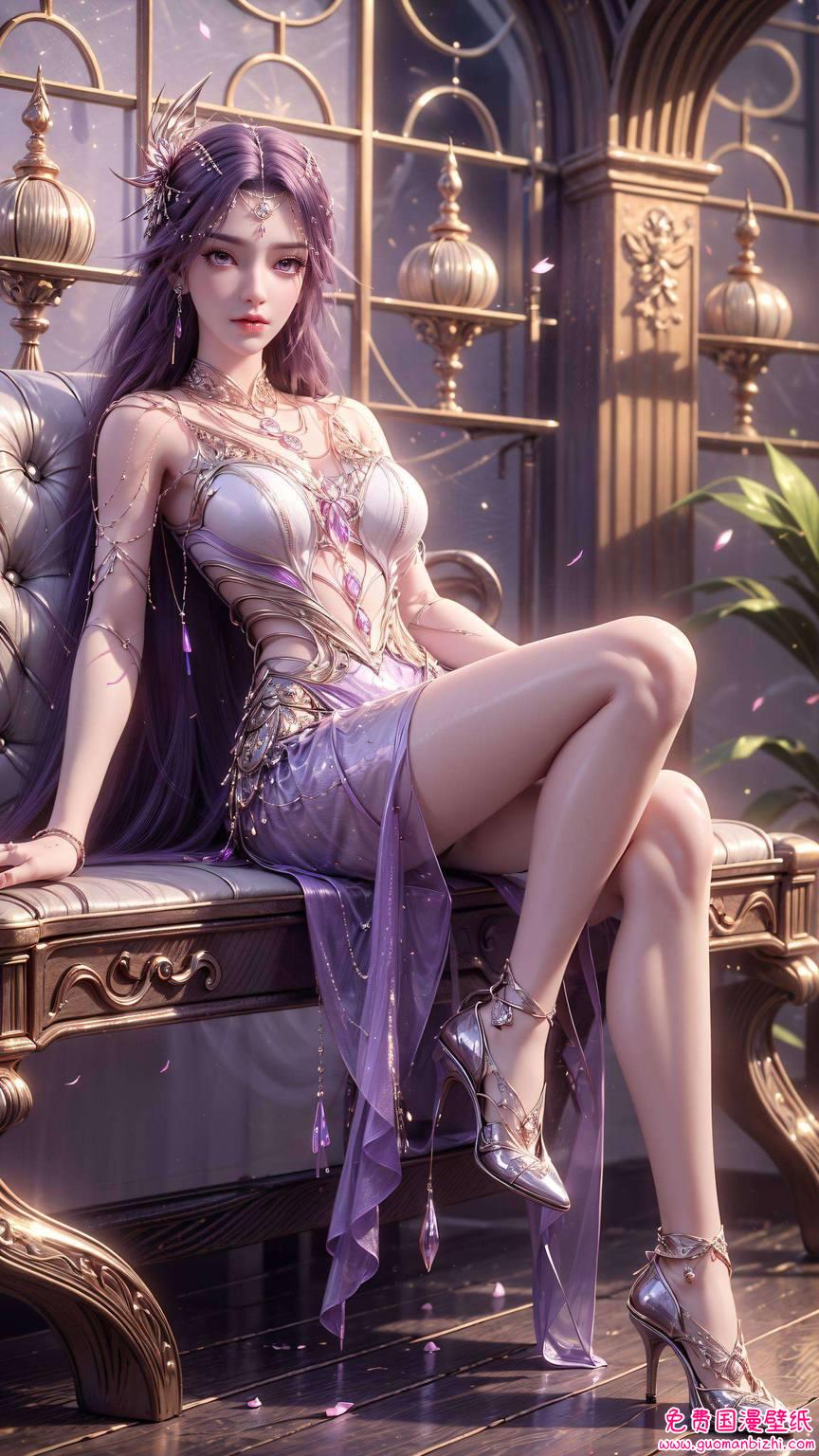 AI图片素材:精细角色打造,IPad桌面背景云曦动态壁纸教程 AI图片素材:精细角色打造,IPad桌面背景云曦动态壁纸教程