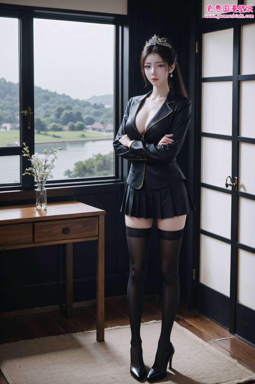 元瑶高清图片壁纸可爱：AI图片模型打造二次元壁纸，完美适配电脑桌面