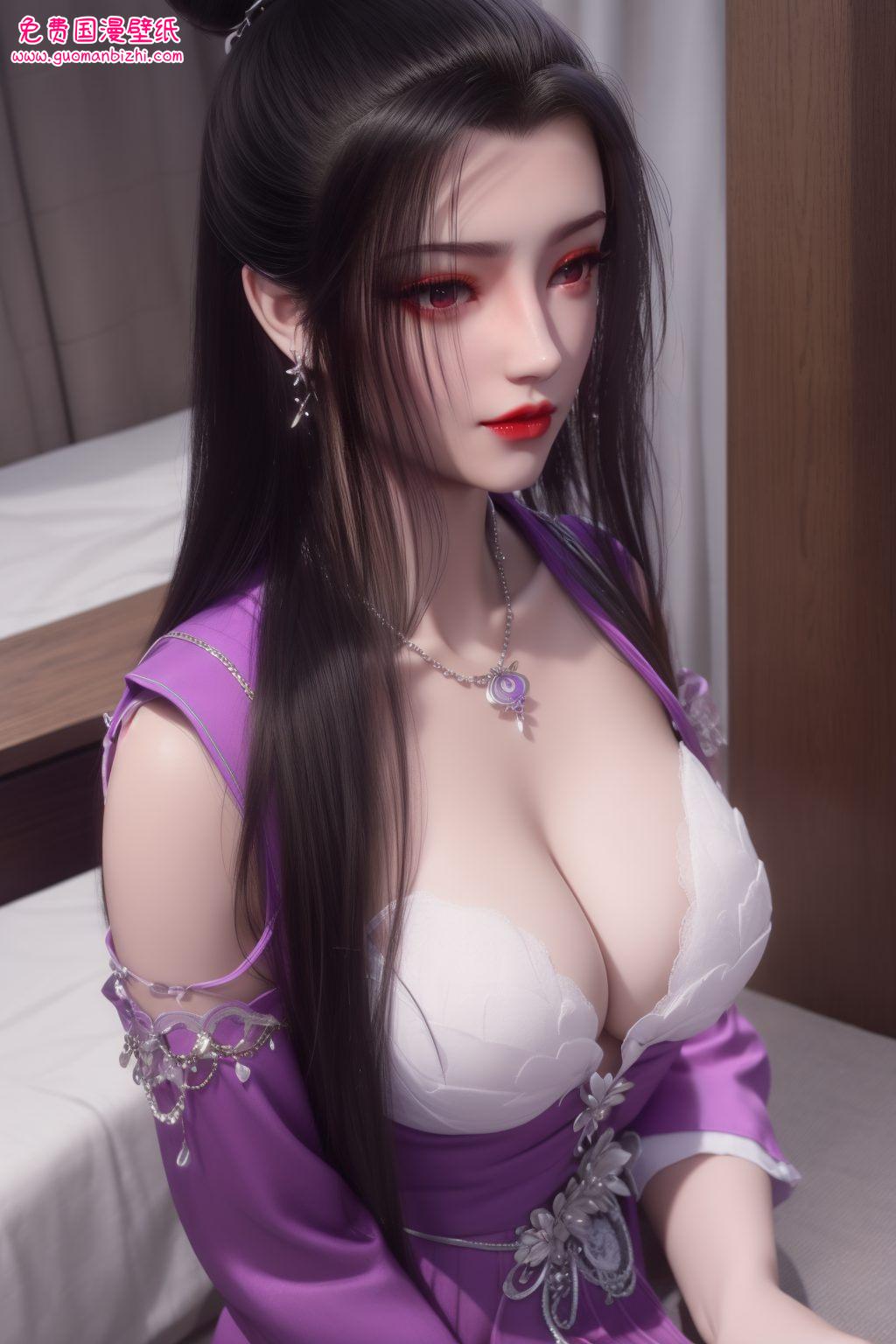 AI图片模型，护眼壁纸，打造安卓桌面主题，仙逆柳眉动态壁纸集。