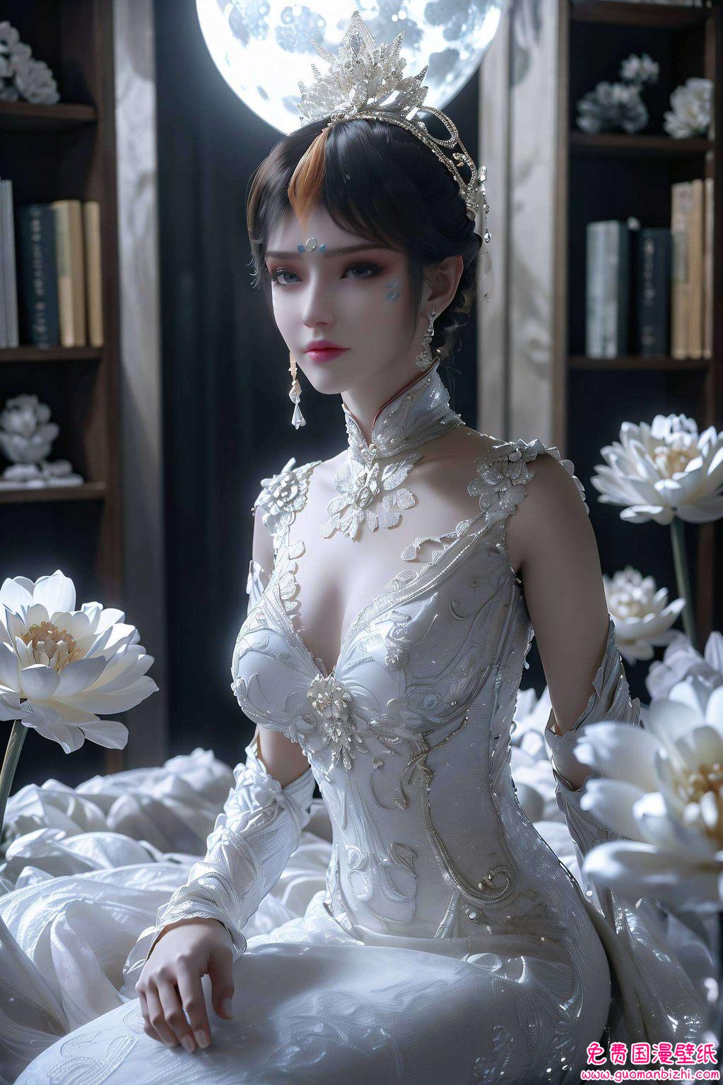 凤清儿精选：AI素材壁纸，护眼壁纸，iPhone桌面背景大全