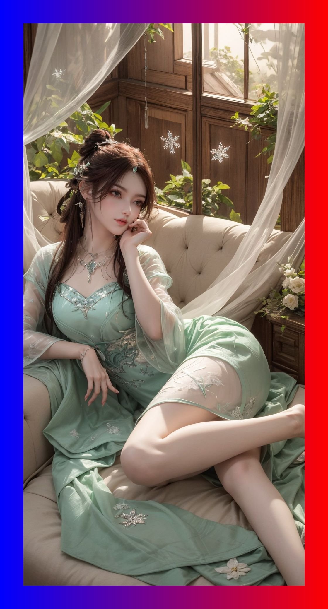 国风性感完美世界叶倾仙精美6k合集壁纸