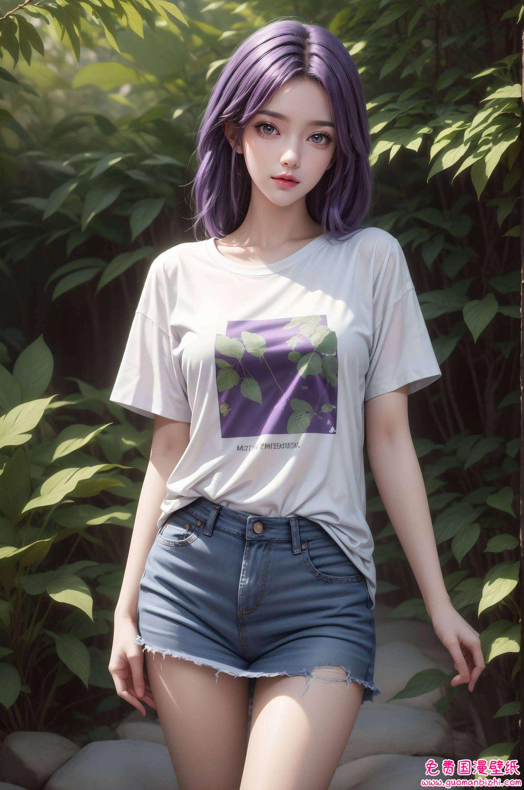 AI壁纸动漫盛宴，云曦背影高清，平板ins风完美呈现。