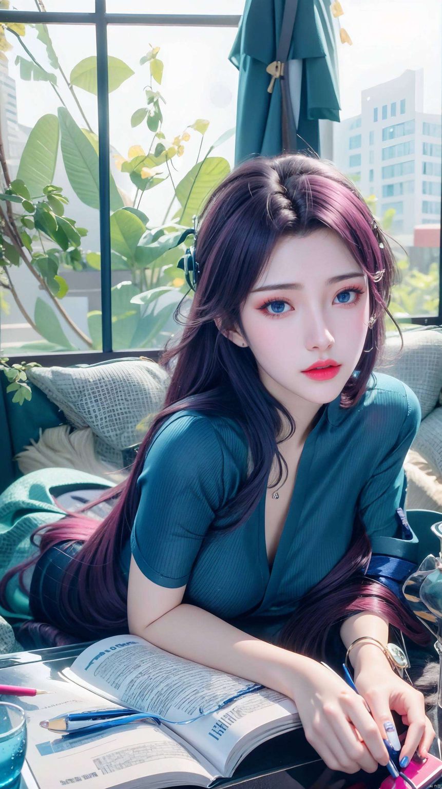 云韵美丽：AI动漫人物极简壁纸，电脑桌面高清盛宴