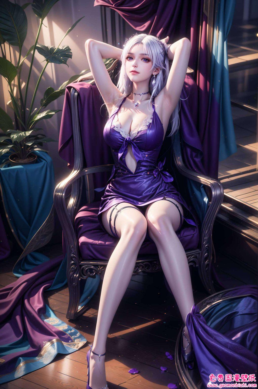 圣采儿的新壁纸：AI图例壁纸，免费壁纸秀，电脑古风盛宴