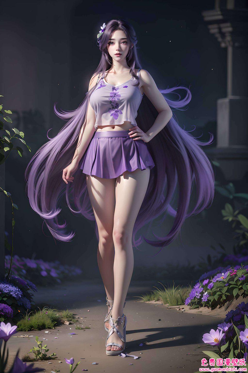 云曦清漪：AI绘画生成作品，免费壁纸合集，电脑墙纸精选集