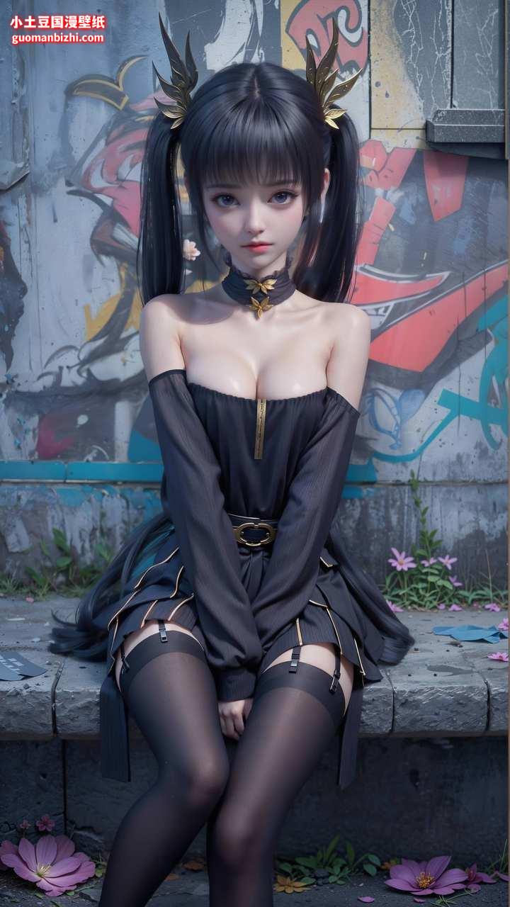 ai国漫壁纸:国漫女神之紫妍(4K超高清 颜值欣赏)