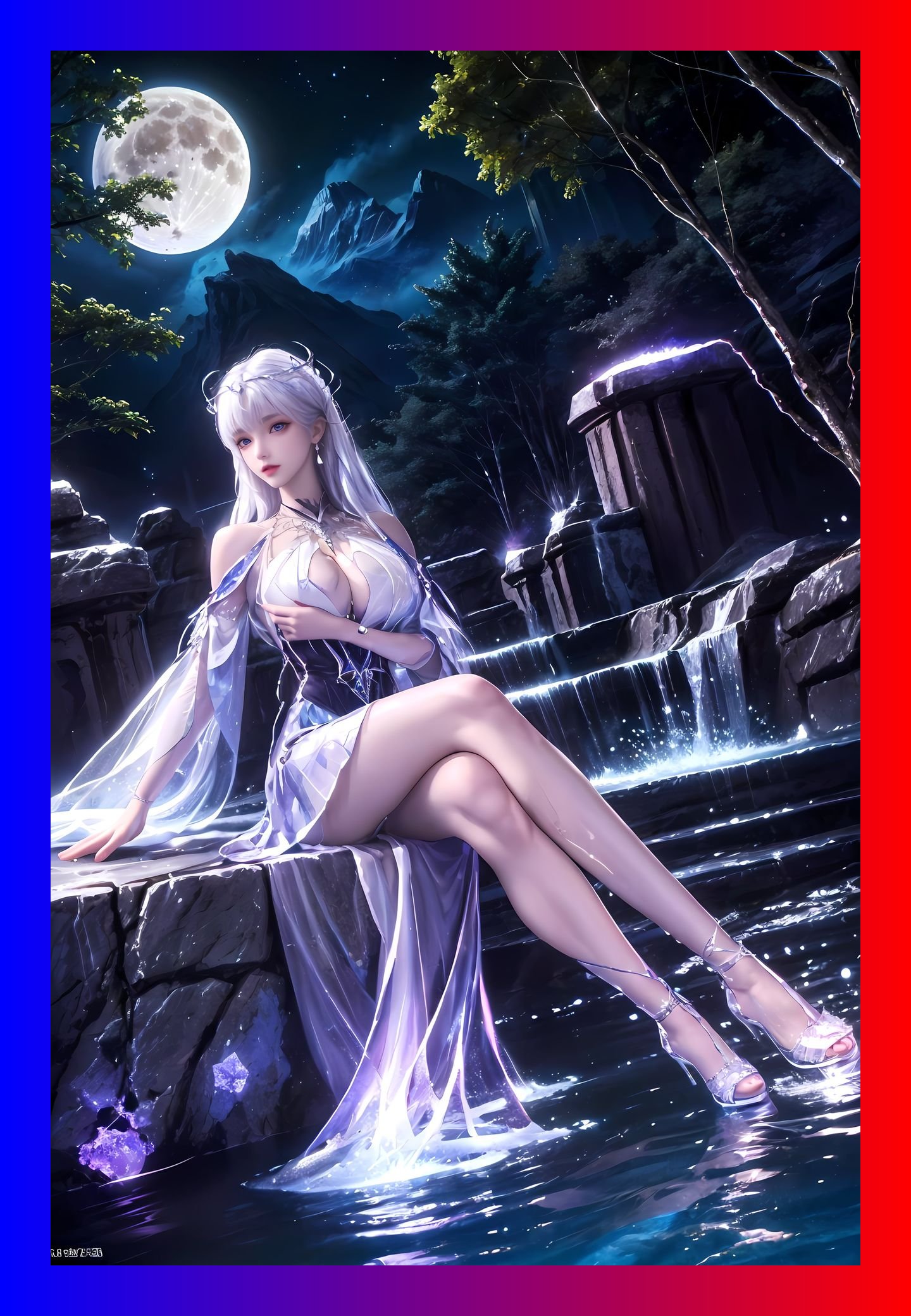 火爆ai女生神印王座圣采儿超清6k壁纸下载