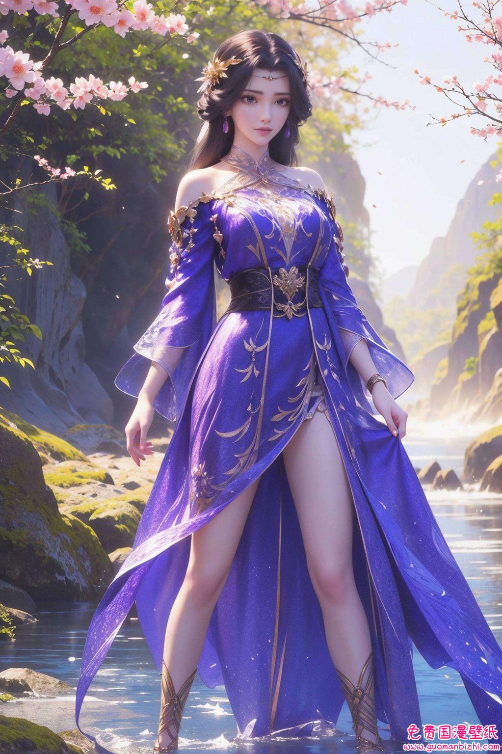 原神云曦图片大全——AI生成古香古色素材，免费壁纸秀，安卓必备！