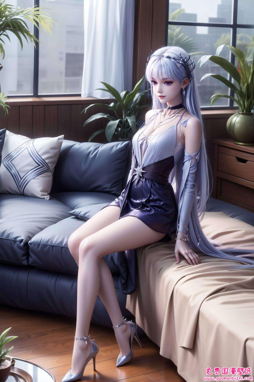 圣采儿精美二次元壁纸集，手机专属ins风美学呈现